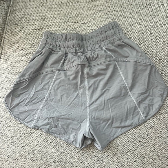 lululemon athletica Light Gray Women's Athletic Shorts - Picture 2 of 8